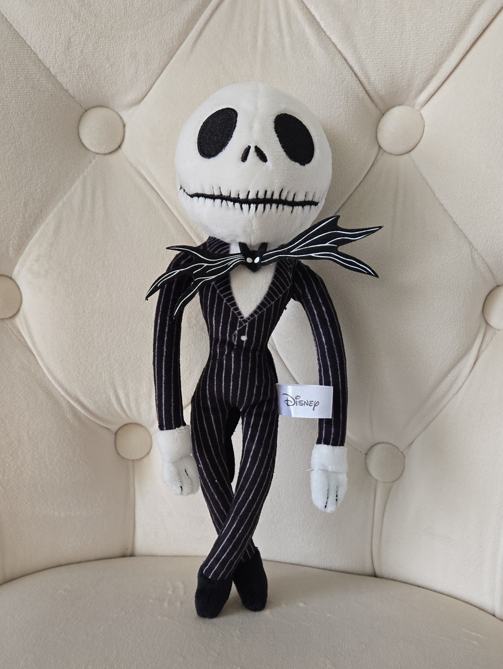 Disney Jack Skellington Plushie, Posable, NWT